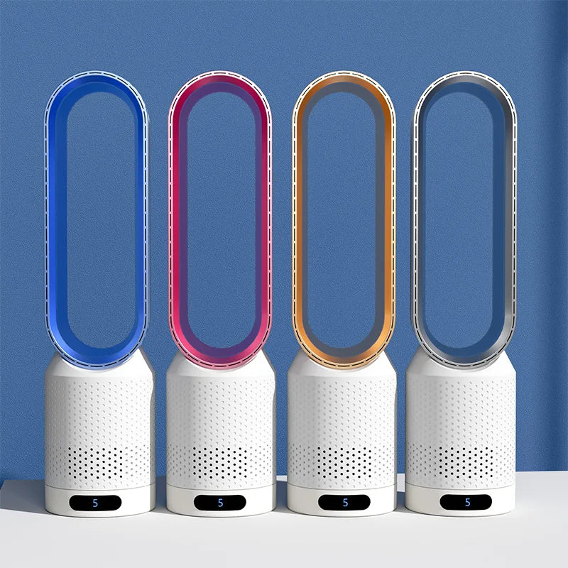 Rafraîchisseur d'Air 3-en-1 Sans Pales avec Purificateur