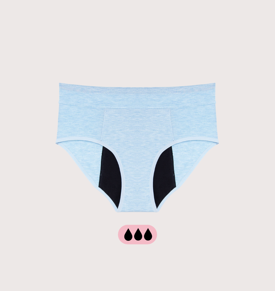 Culotte menstruelle basique absorbante protection quotidienne