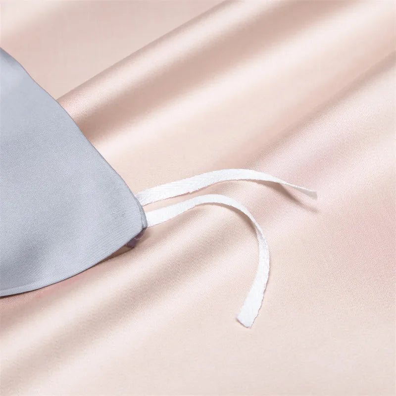 Housse de Couette Rafraîchissante en Fibre de Bambou – Parure de Lit Été (+ 2 Taies)