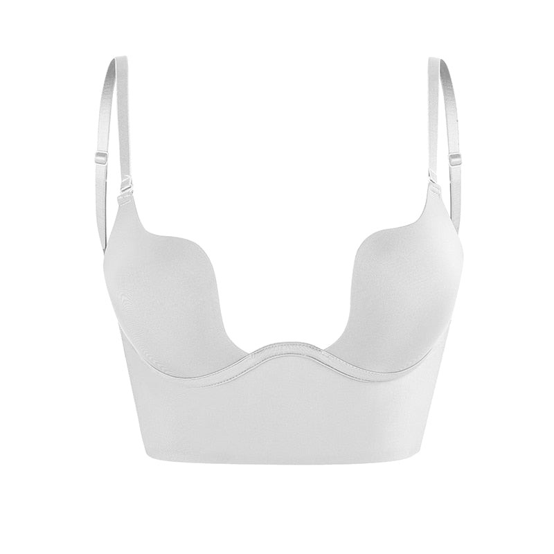 Body sculptant femme dos nu décolleté plongeant maintien
