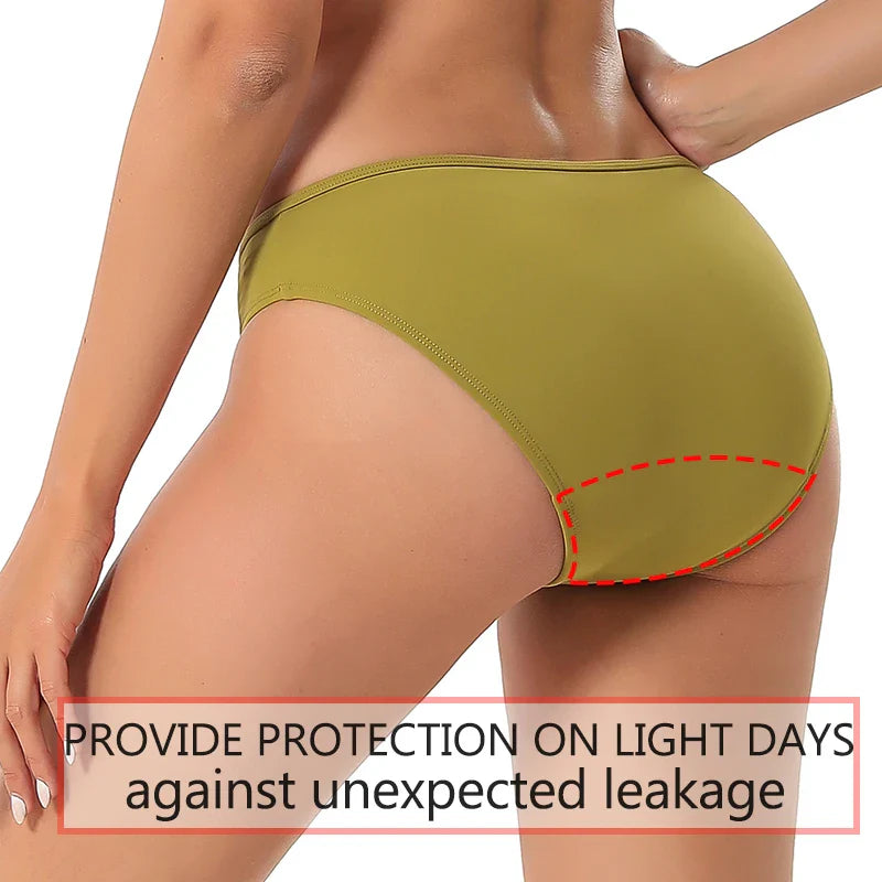 Bikini menstruel absorbant piscine 2 pièces femme