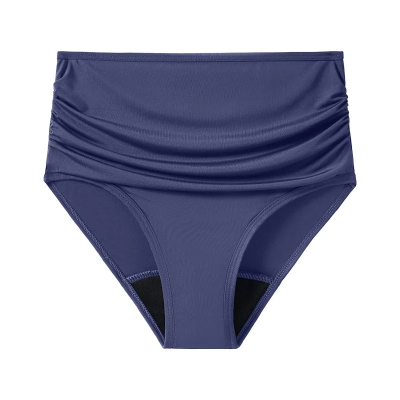 Culotte maillot de bain période taille haute absorbante femme
