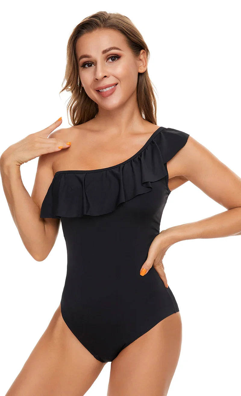 Maillot de bain période taille haute absorbant femme