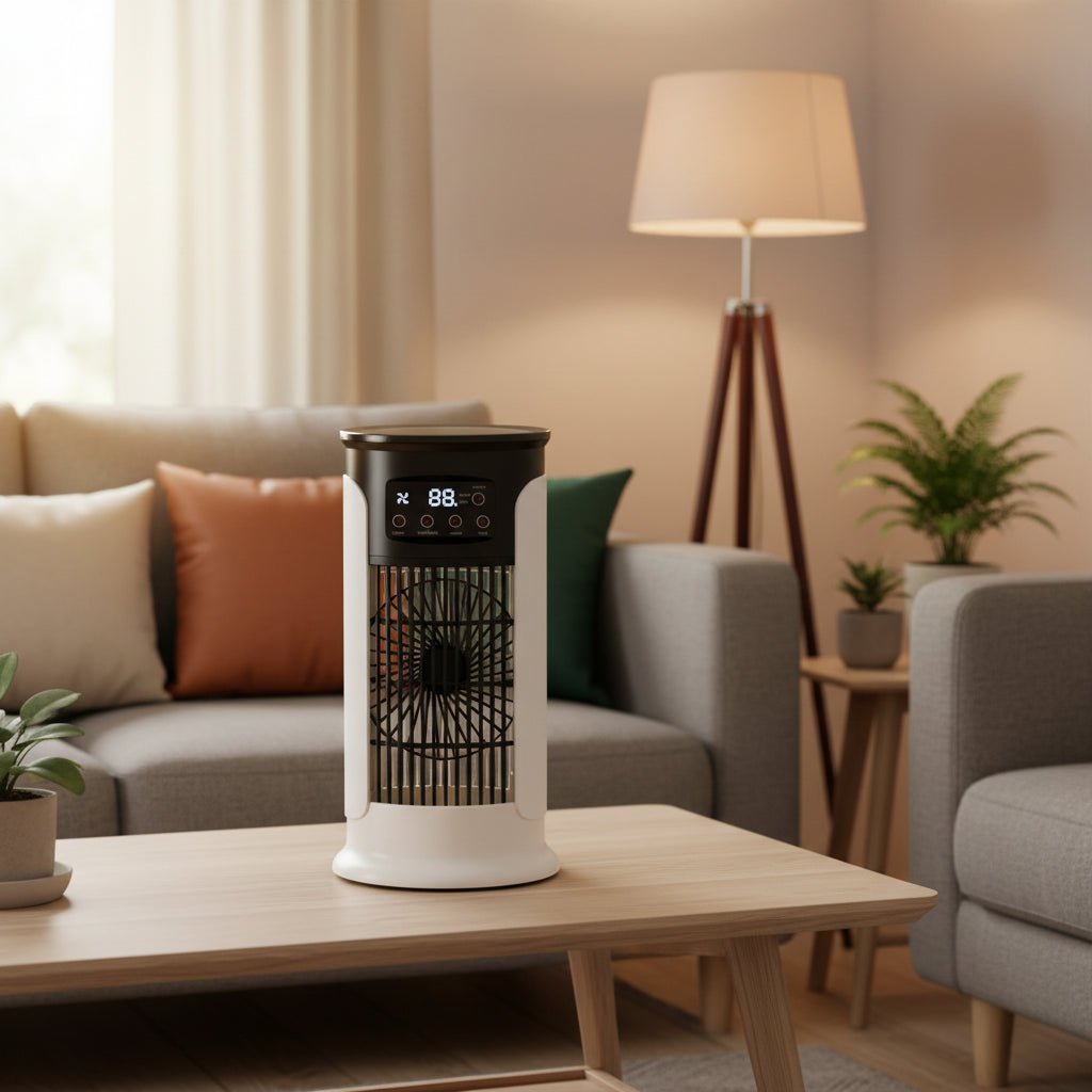 FreshWind Rafraîchisseur 3-en-1 avec Humidificateur et LED