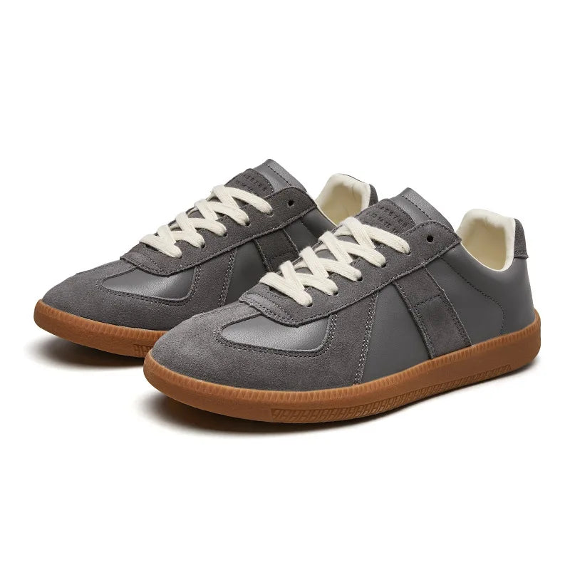 Chaussures homme daim style vintage semelle robuste