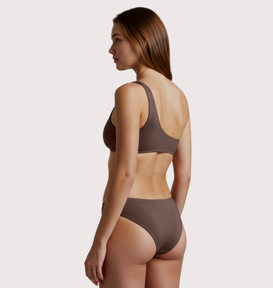 Culotte menstruelle coupe bikini absorbante lavable femme