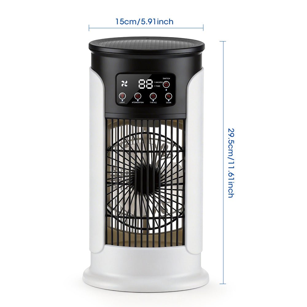 FreshWind Rafraîchisseur 3-en-1 avec Humidificateur et LED