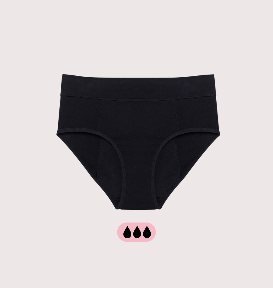Culotte menstruelle basique absorbante protection quotidienne