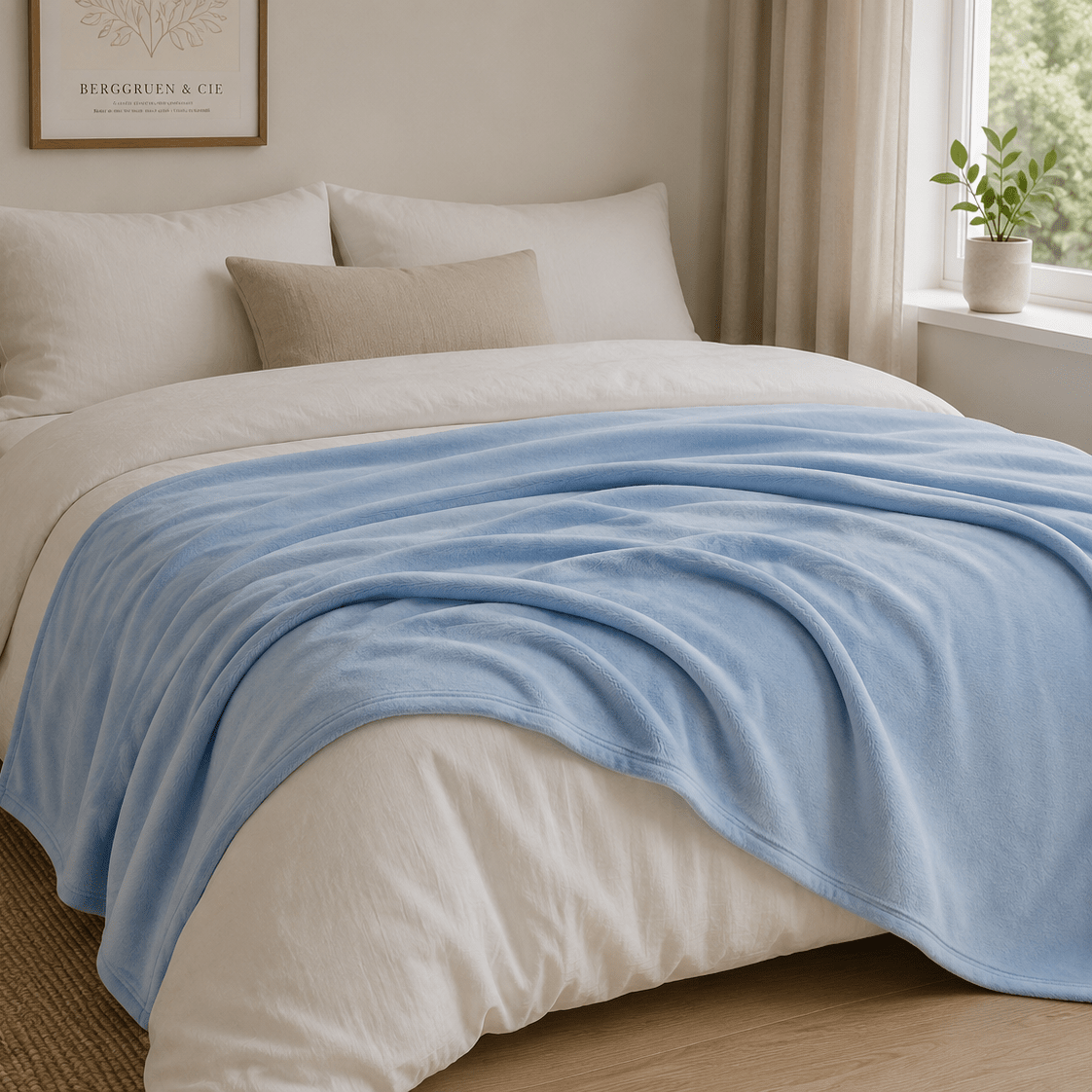 Couverture Rafraîchissante Été – Plaid Léger & Respirant pour un Sommeil Frais