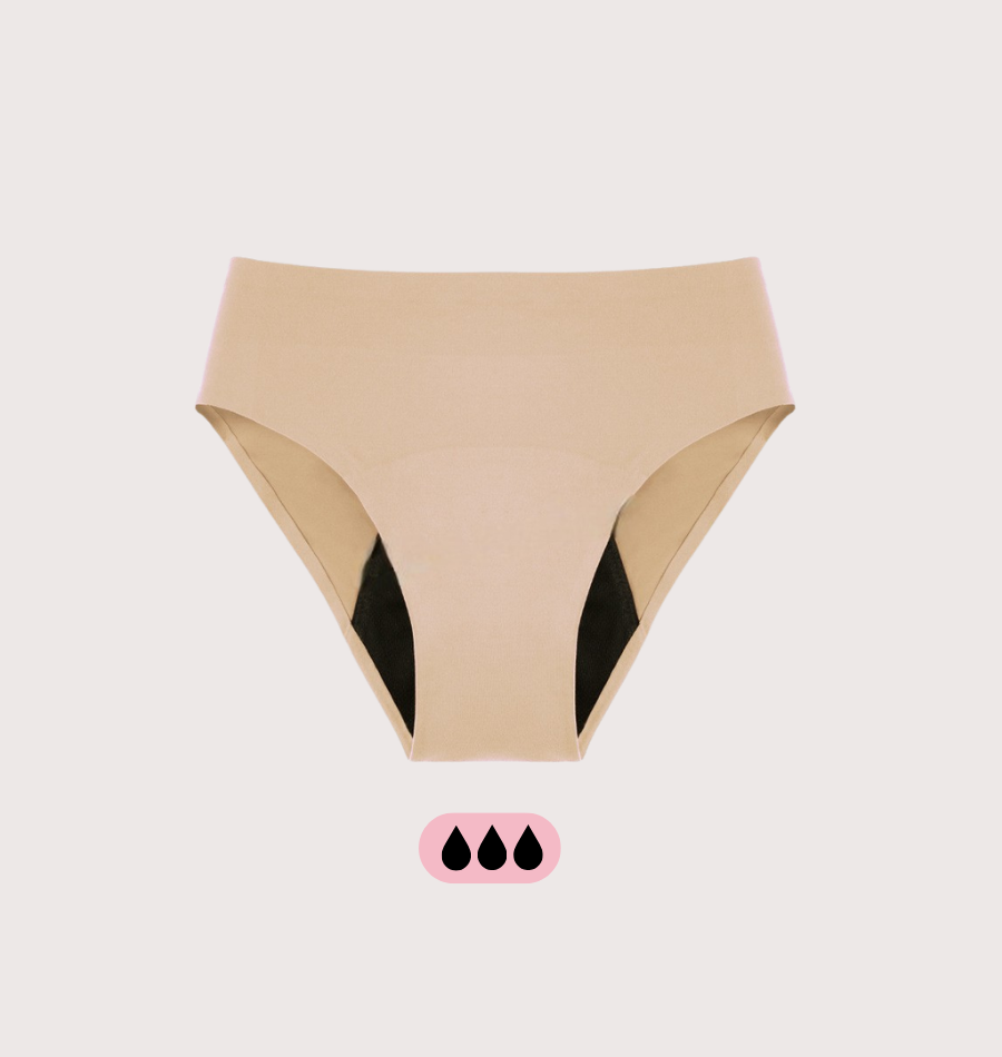 Culotte menstruelle sans coutures absorbante invisible femme