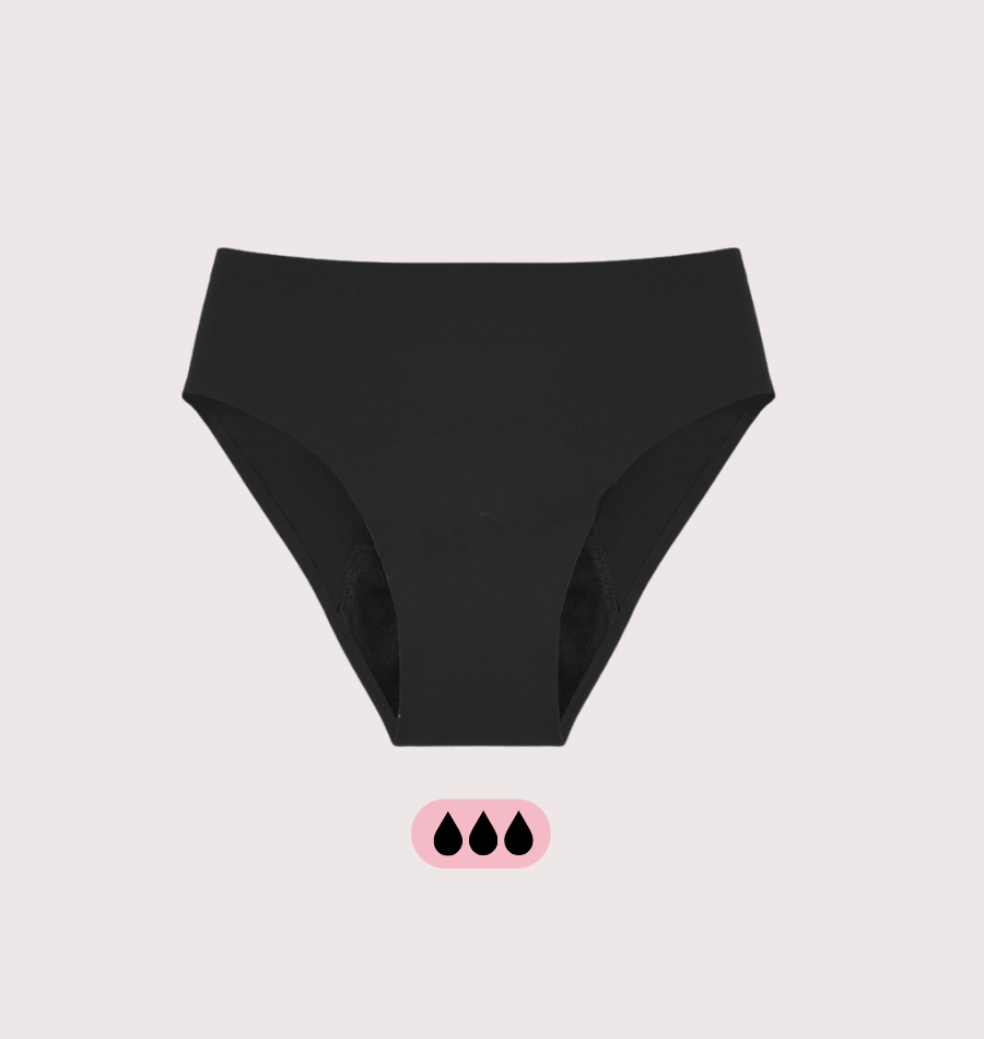 Culotte menstruelle sans coutures absorbante invisible femme
