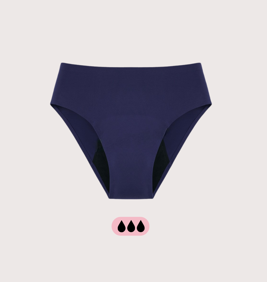 Culotte menstruelle sans coutures absorbante invisible femme