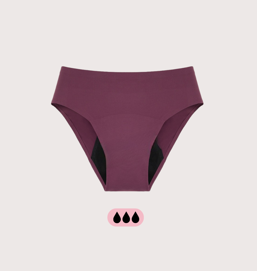 Culotte menstruelle sans coutures absorbante invisible femme