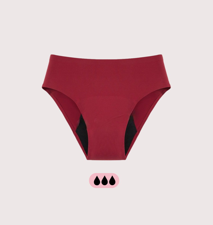 Culotte menstruelle sans coutures absorbante invisible femme