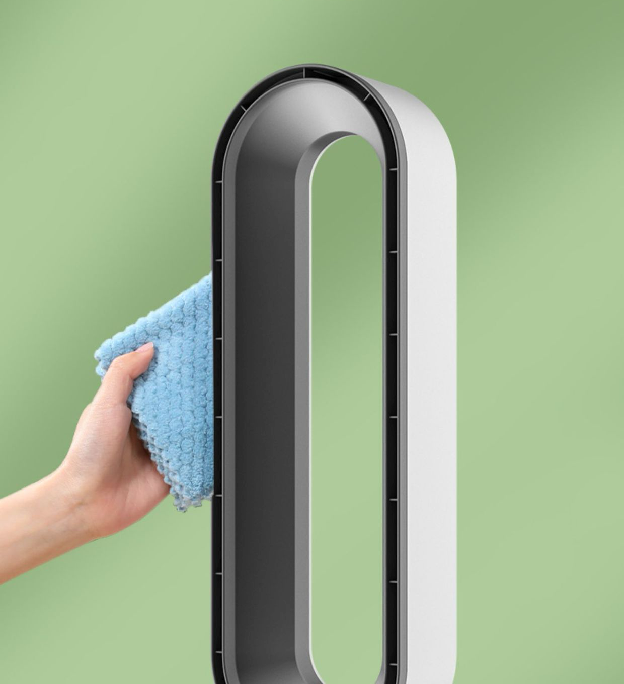 Rafraîchisseur d'Air 3-en-1 Sans Pales avec Purificateur