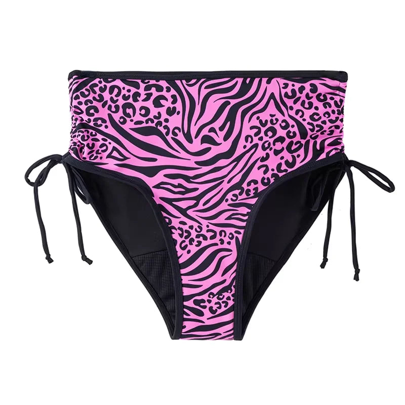 Maillot de bain période taille haute absorbant femme
