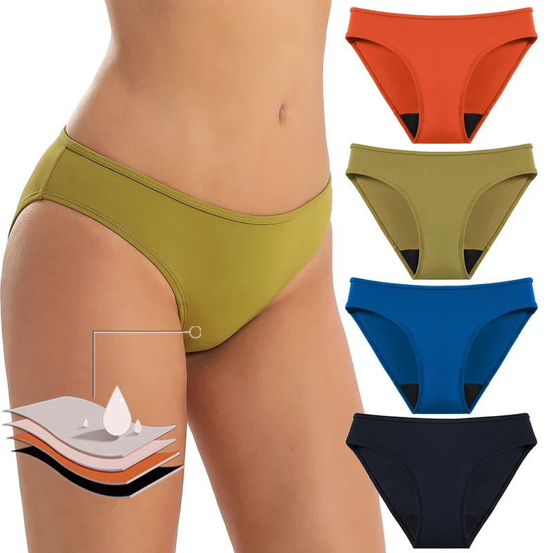 Bikini menstruel absorbant piscine 2 pièces femme