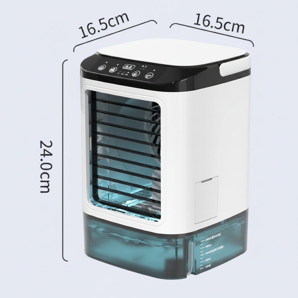 Ventilateur Brumisateur Portable USB – Humidificateur avec Veilleuse LED 3 Vitesses