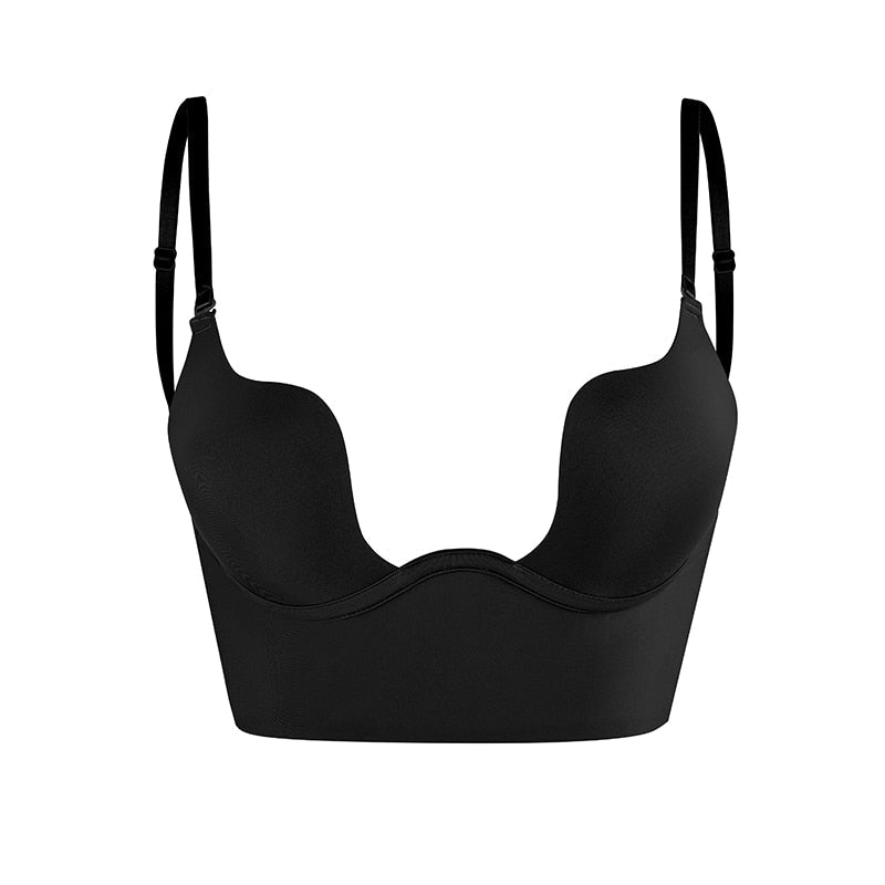 Body sculptant femme dos nu décolleté plongeant maintien