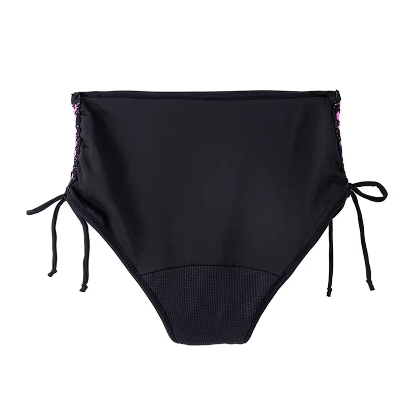 Maillot de bain période taille haute absorbant femme