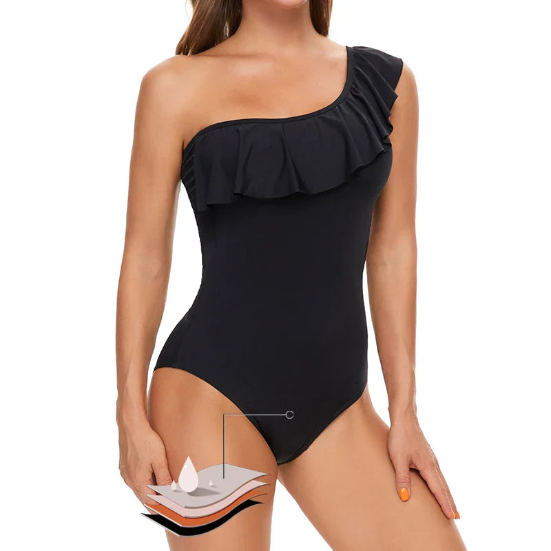 Maillot une pièce période technique anti-fuite piscine femme