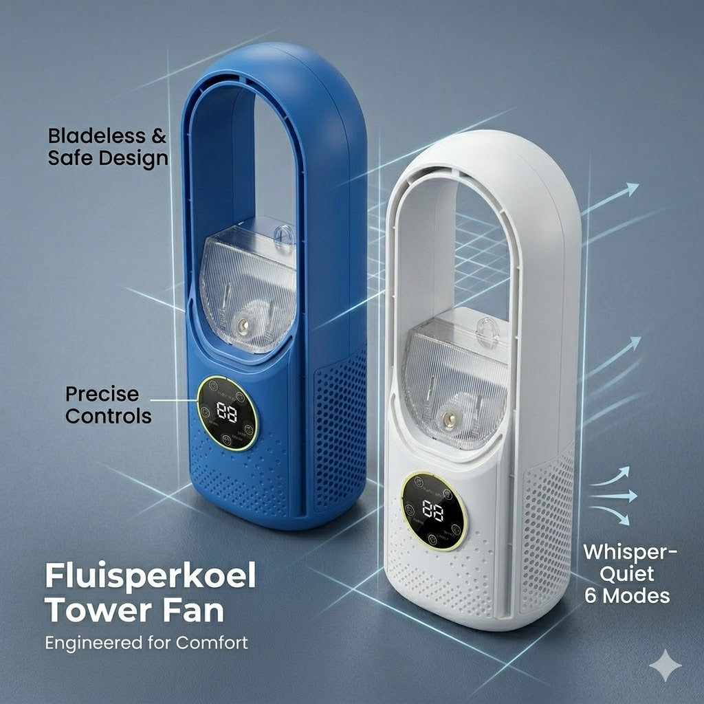 Ventilateur Tour Sans Pales Silencieux pour Bureau