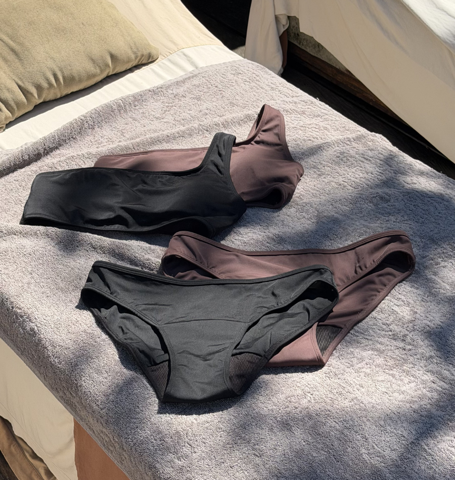 Culotte menstruelle coupe bikini absorbante lavable femme